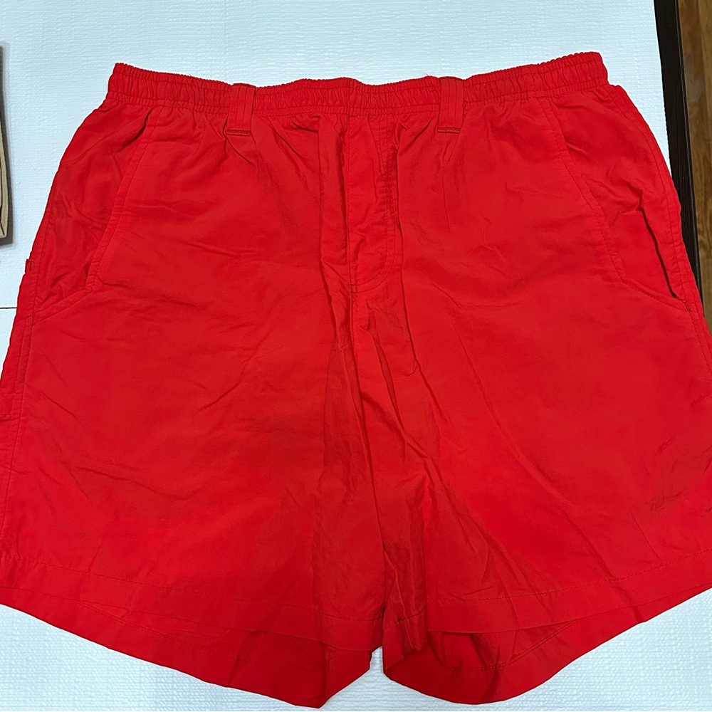 Men's Red Fishing Shorts - Columbia Men’s medium